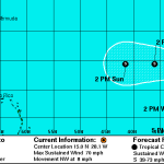 Tropical Storm Humberto continues gaining strength (...with notes and fun facts)