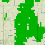 Cool down headed toward Amarillo