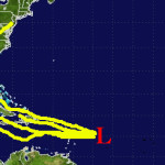 Tropical development possible, not likely, from latest storm cluster