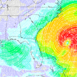 Invest 96L continues to meander toward coast