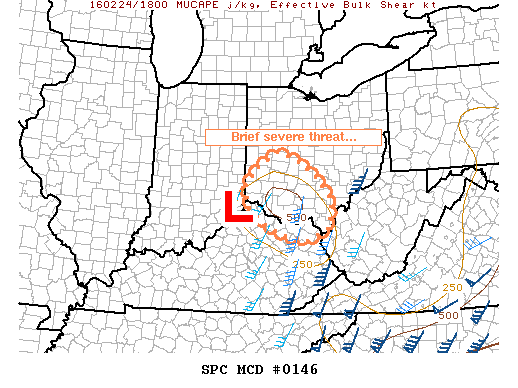 NOAA Storm Prediction Center Mesoscale Discussion 146