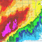 Southern Mississippi River Stage Forecasts (as of 8pm 3/11/16)