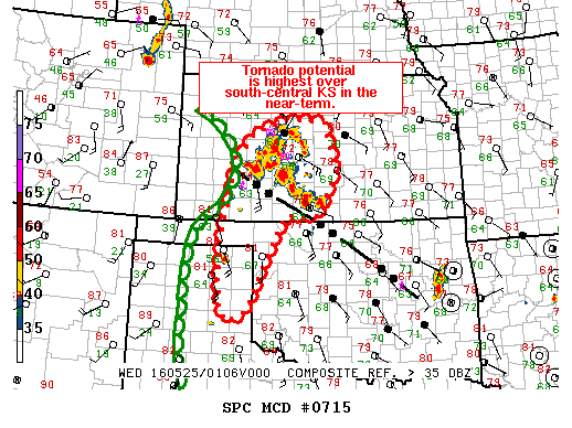 NOAA Storm Prediction Center Mesoscale Discussion 715