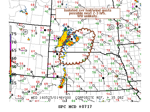NOAA Storm Prediction Center Mesoscale Discussion 717