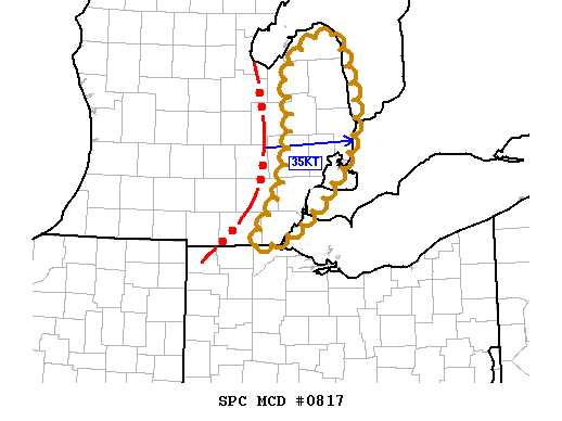 NOAA Storm Prediction Center Mesoscale Discussion 817
