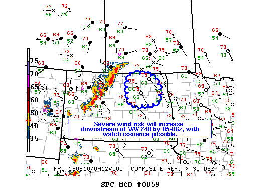 NOAA Storm Prediction Center Mesoscale Discussion 859