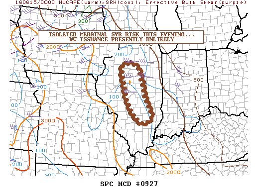 NOAA Storm Prediction Center Mesoscale Discussion 927