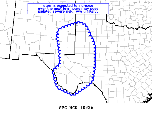NOAA Storm Prediction Center Mesoscale Discussion 936