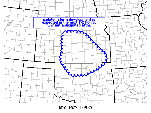 NOAA Storm Prediction Center Mesoscale Discussion 937