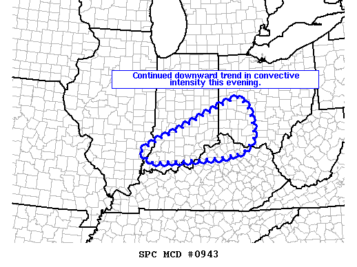 NOAA Storm Prediction Center Mesoscale Discussion 943