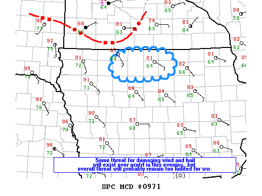NOAA Storm Prediction Center Mesoscale Discussion 971
