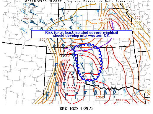 NOAA Storm Prediction Center Mesoscale Discussion 973