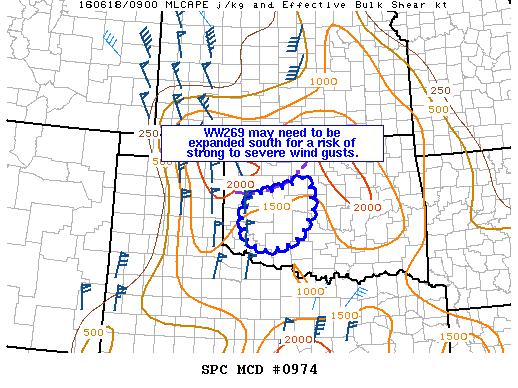 NOAA Storm Prediction Center Mesoscale Discussion 974