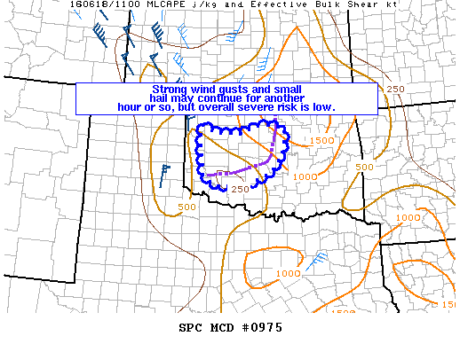 NOAA Storm Prediction Center Mesoscale Discussion 975