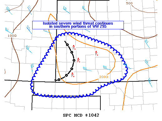 NOAA Storm Prediction Center Mesoscale Discussion 1042