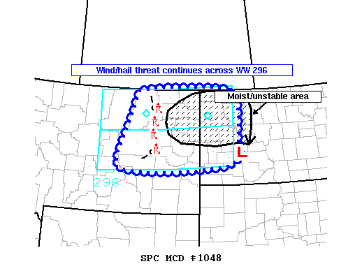 NOAA Storm Prediction Center Mesoscale Discussion 1048