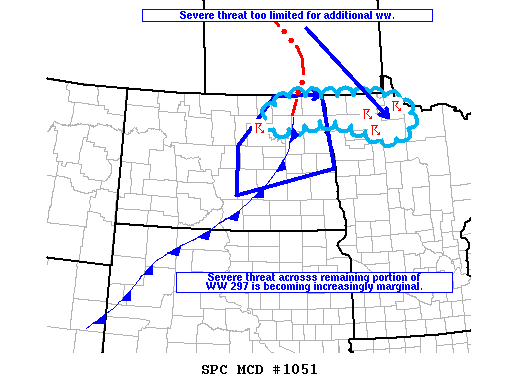 NOAA Storm Prediction Center Mesoscale Discussion 1051