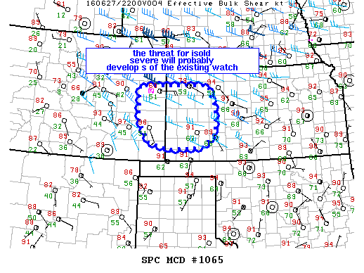 NOAA Storm Prediction Center Mesoscale Discussion 1065