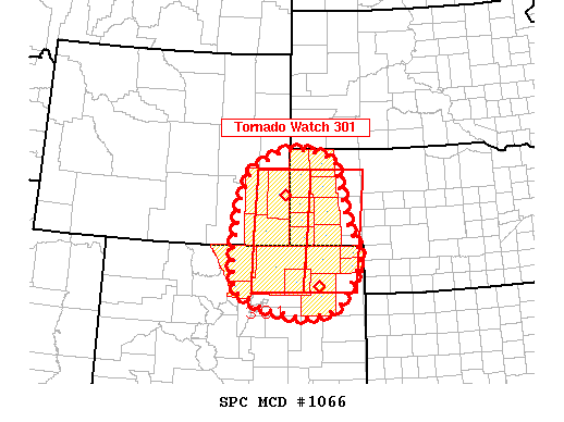 NOAA Storm Prediction Center Mesoscale Discussion 1066