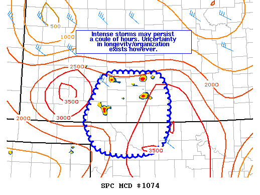 NOAA Storm Prediction Center Mesoscale Discussion 1074