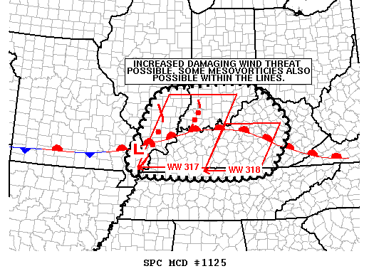 NOAA Storm Prediction Center Mesoscale Discussion 1125