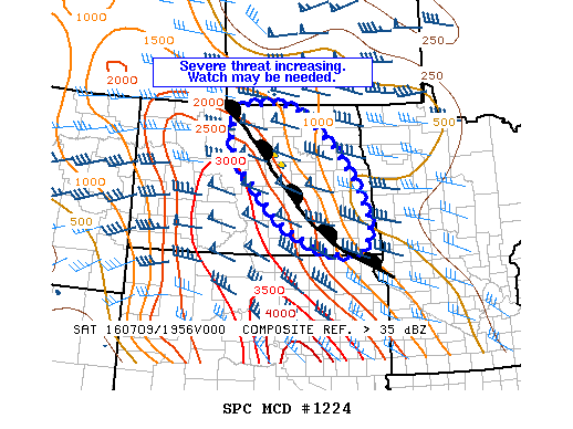 NOAA Storm Prediction Center Mesoscale Discussion 1224