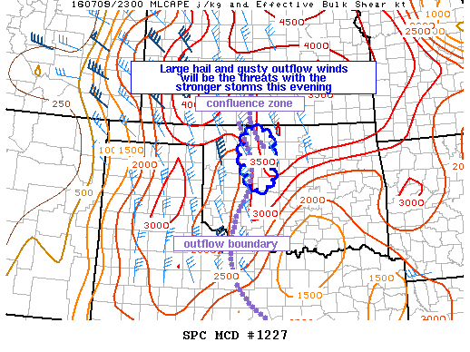 NOAA Storm Prediction Center Mesoscale Discussion 1227
