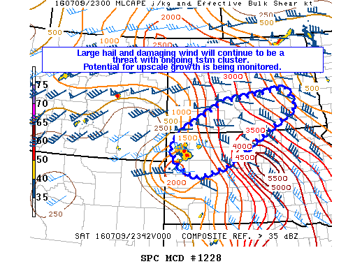 NOAA Storm Prediction Center Mesoscale Discussion 1228