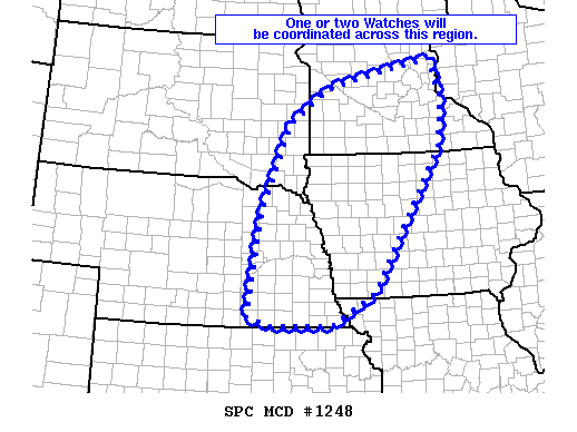 NOAA Storm Prediction Center Mesoscale Discussion 1248