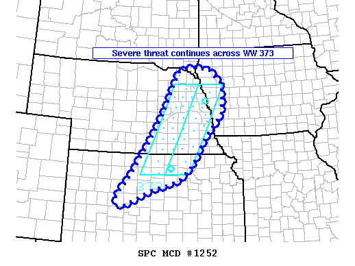 NOAA Storm Prediction Center Mesoscale Discussion 1252