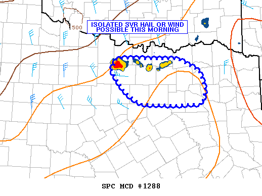 NOAA Storm Prediction Center Mesoscale Discussion 1288