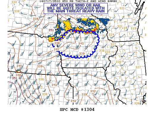 NOAA Storm Prediction Center Mesoscale Discussion 1304