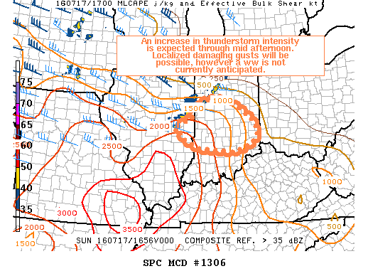 NOAA Storm Prediction Center Mesoscale Discussion 1306