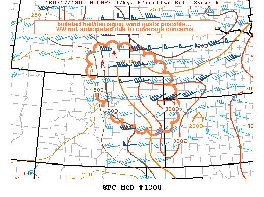 NOAA Storm Prediction Center Mesoscale Discussion 1308