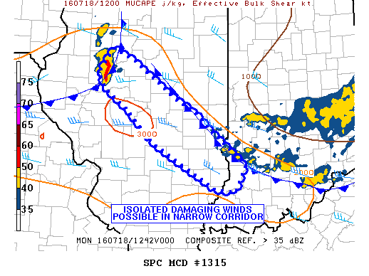 NOAA Storm Prediction Center Mesoscale Discussion 1315