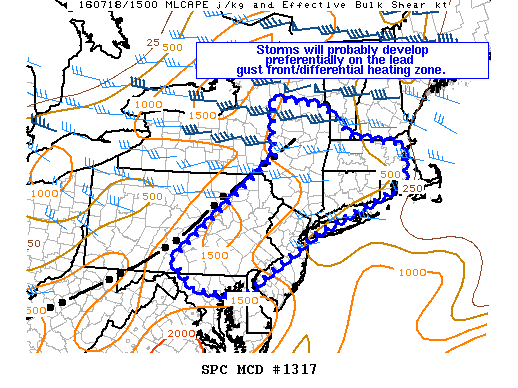 NOAA Storm Prediction Center Mesoscale Discussion 1317