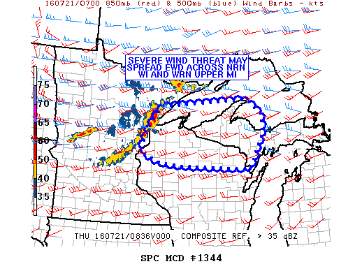 NOAA Storm Prediction Center Mesoscale Discussion 1344