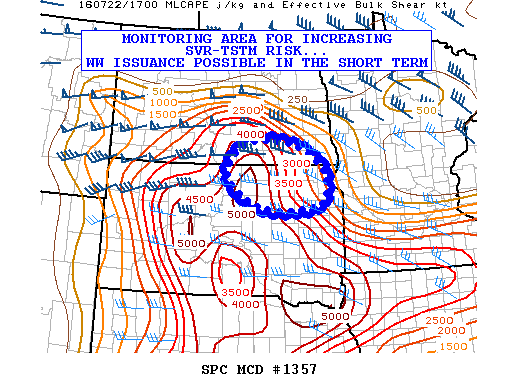 NOAA Storm Prediction Center Mesoscale Discussion 1357