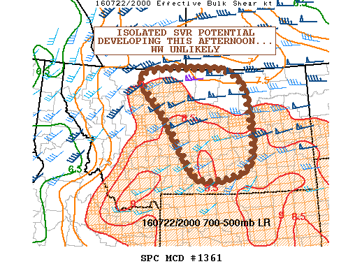 NOAA Storm Prediction Center Mesoscale Discussion 1361