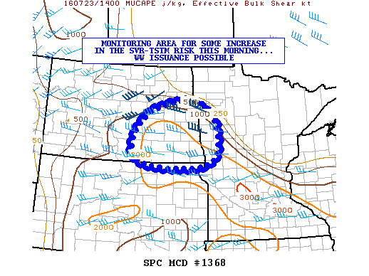 NOAA Storm Prediction Center Mesoscale Discussion 1368