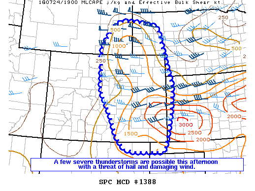 NOAA Storm Prediction Center Mesoscale Discussion 1388