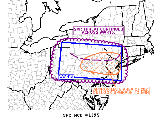 NOAA Storm Prediction Center Mesoscale Discussion 1395