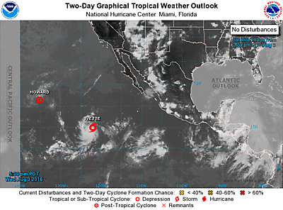 NHC Eastern North Pacific Outlook