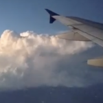 Lightning show from mid-air