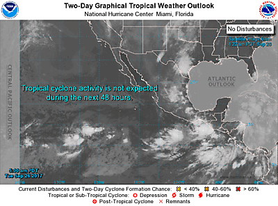 NHC Eastern North Pacific Outlook