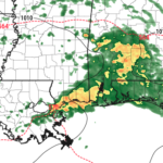 2AM UPDATE: Severe weather threat for south Mississippi diminishes slightly