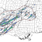 March 28th and 29th: Severe weather threatens Texas, Louisiana, Mississippi