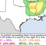 Gulf Coast faces severe weather threat; possible flooding