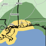 Marginal Risk for severe weather in South Mississippi Wednesday
