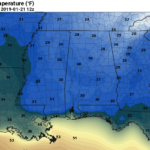 South Mississippi forecast not looking as cold, still as stormy